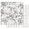 Prima Marketing Inc Prima Marketing Pretty Pale Foiled Dbl-Sided Cardstock 12"x1-Colorless, Multi 655350848835